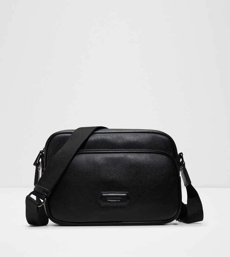 LARDOWYN Textured Front Pocket Crossbody Bag