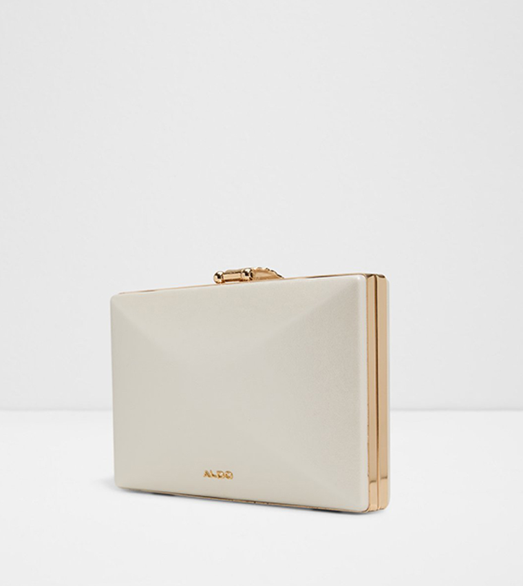 LAYALI Textured Clutch Bag