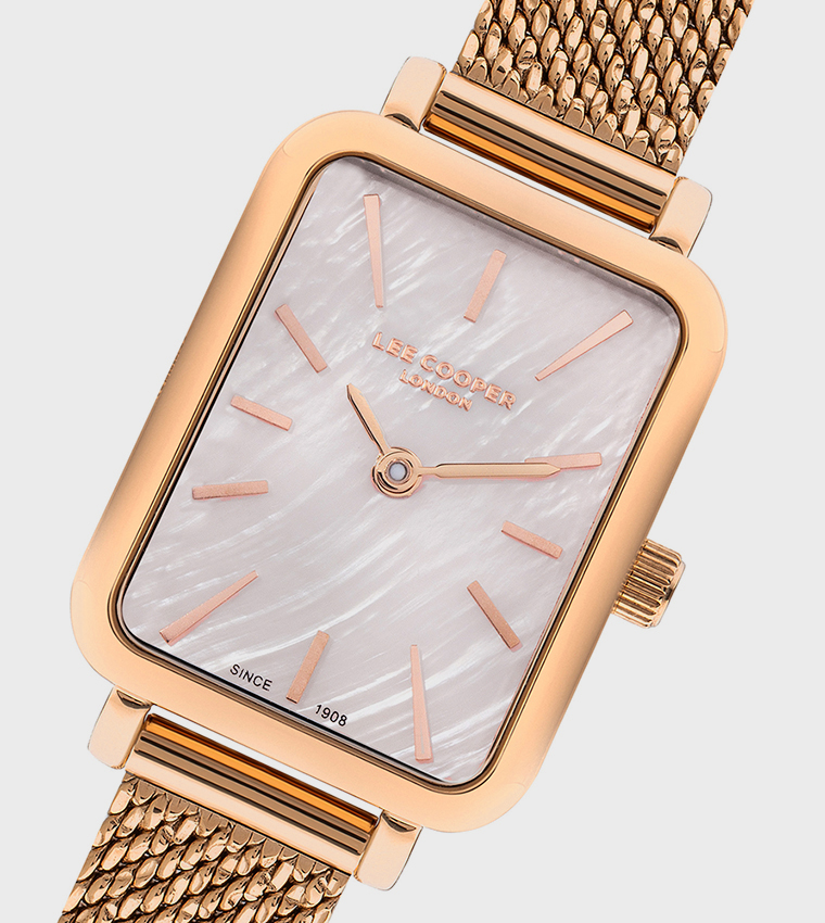 Square Dial Analog Watch