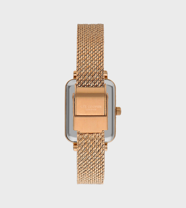 Square Dial Analog Watch
