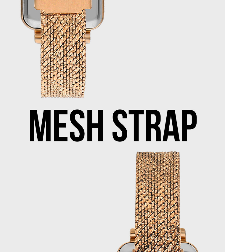 Square Dial Analog Watch