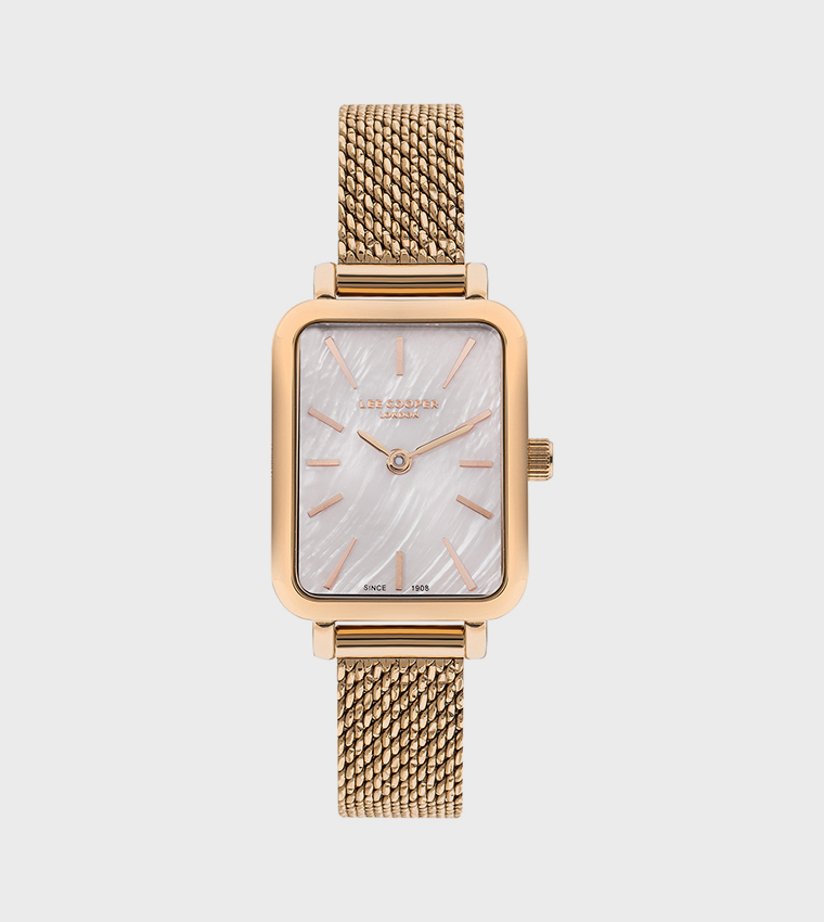 Square Dial Analog Watch