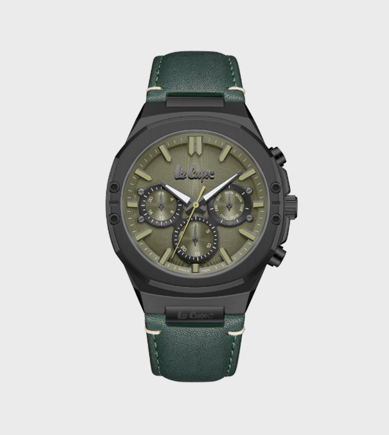LEE COOPER Orologio da uomo VX42E11 Movimento, Datario e