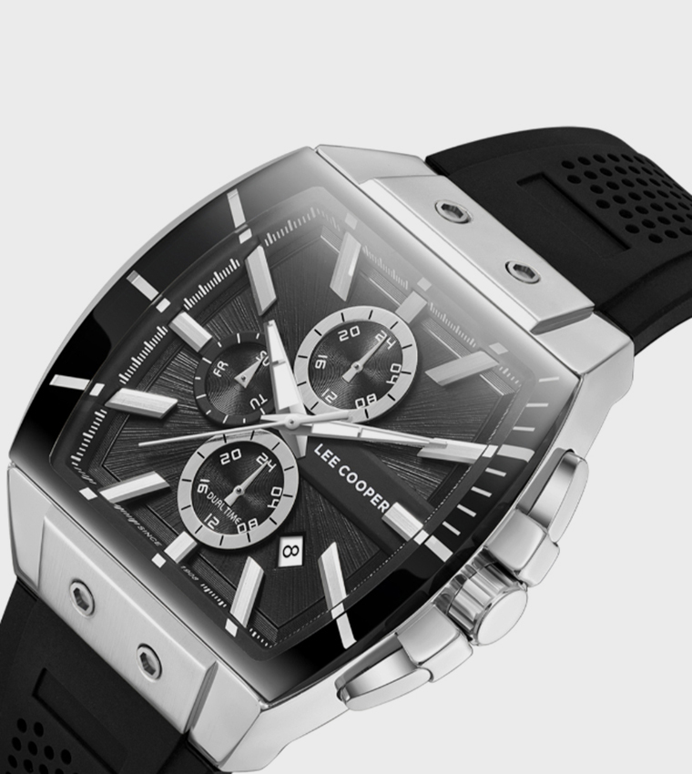 Black Dial Chronograph Watch