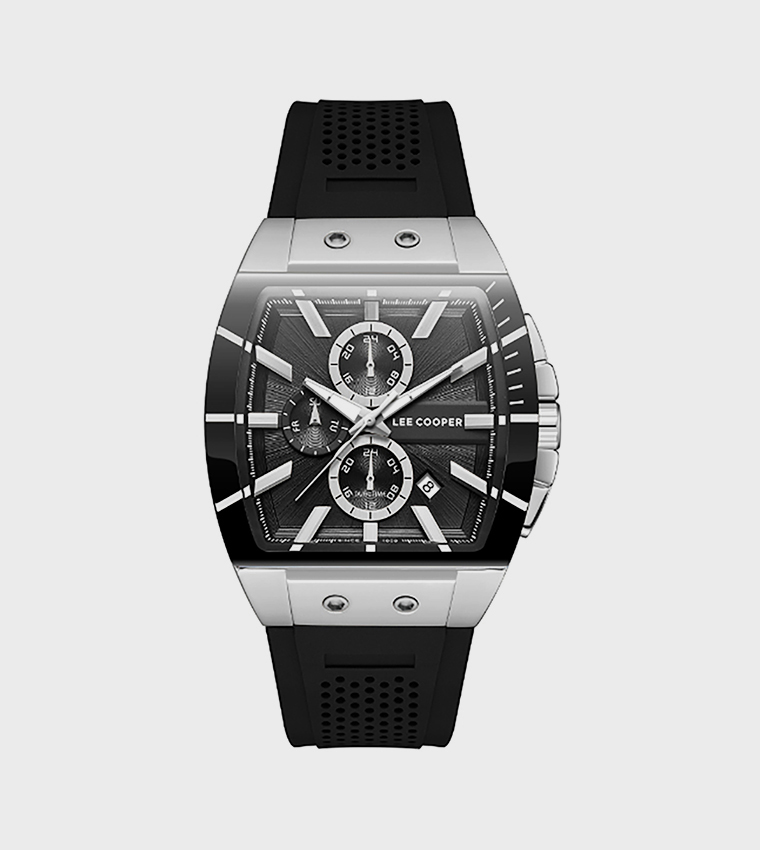 Black Dial Chronograph Watch