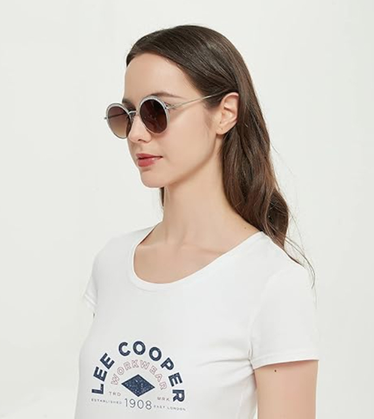 Polarized Round Sunglasses