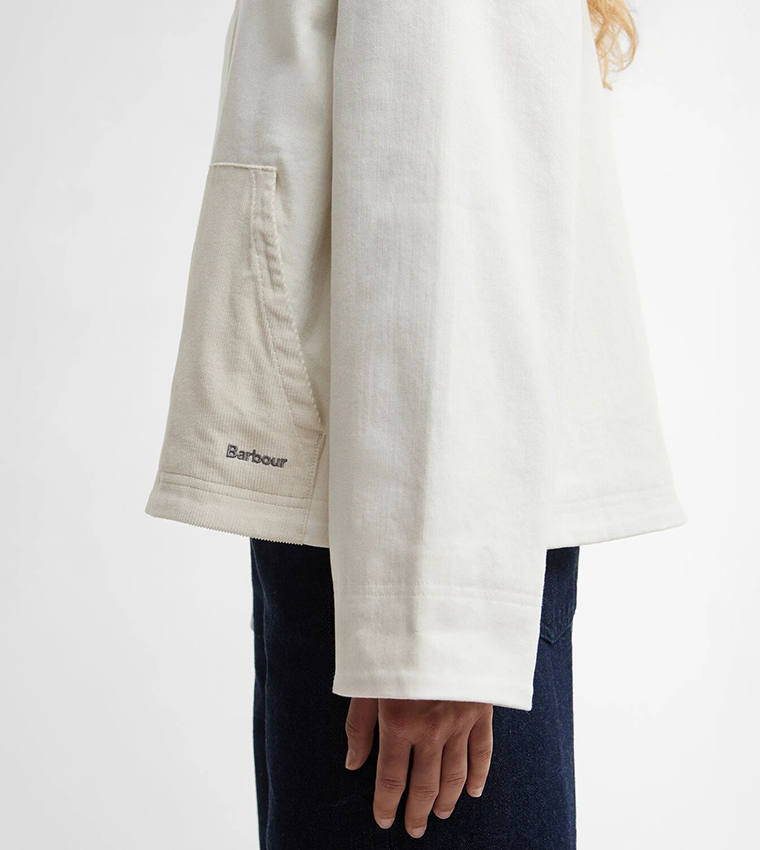 Solid Button Closure Casual Jacket