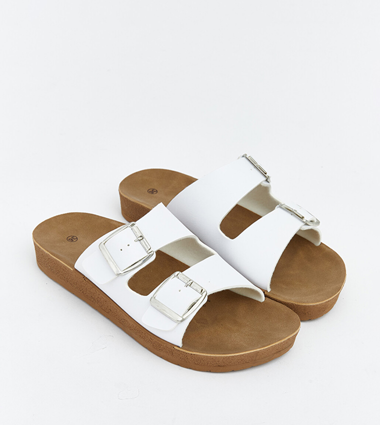LC Waikiki  Slides - White Slides