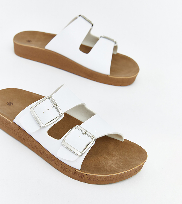 LC Waikiki  Slides - White Slides
