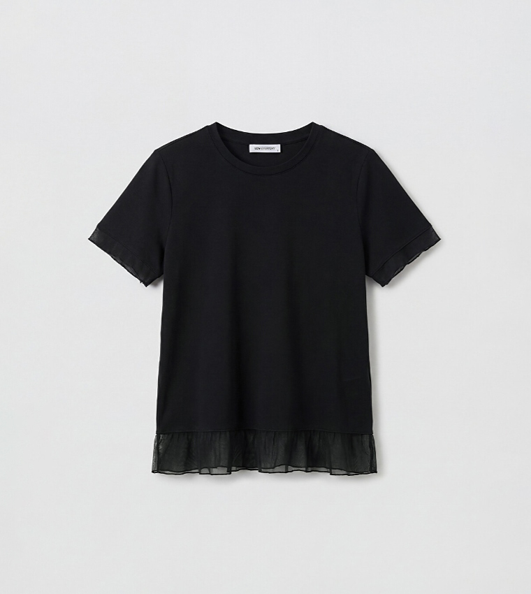اٍل سي واي كيكي  توبات كاجوال  - أسود Casual Tops