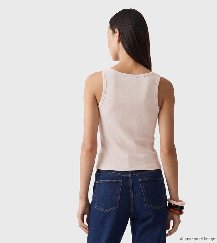 اٍل سي واي كيكي  توبات بلا أكمام  - ليلكي فاتح Sleeveless Tops