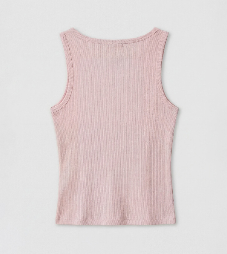 اٍل سي واي كيكي  توبات بلا أكمام  - ليلكي فاتح Sleeveless Tops