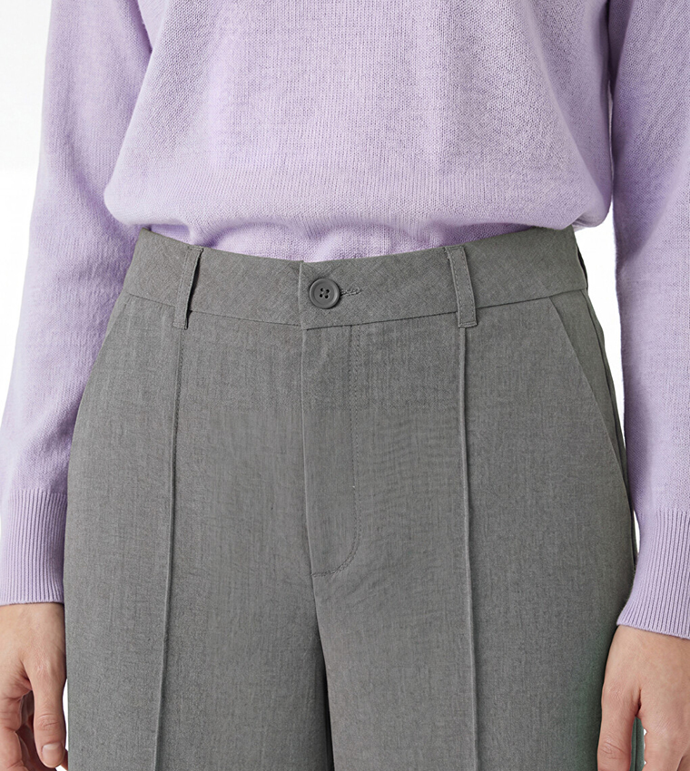 LC Waikiki  Casual Pants - Grey Casual Pants