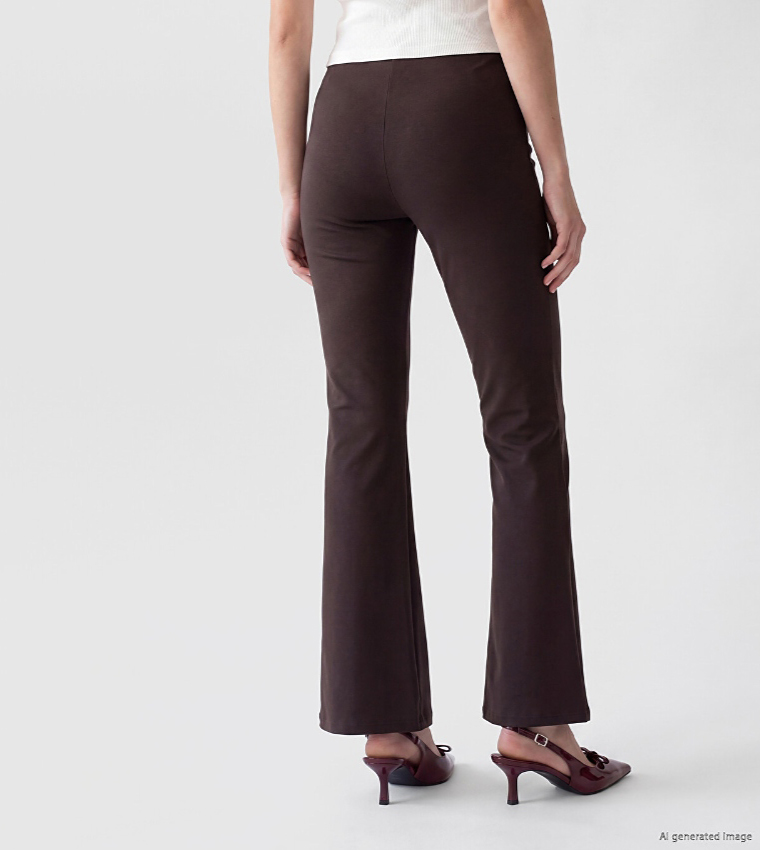 LC Waikiki  Casual Pants - Dark Brown Casual Pants