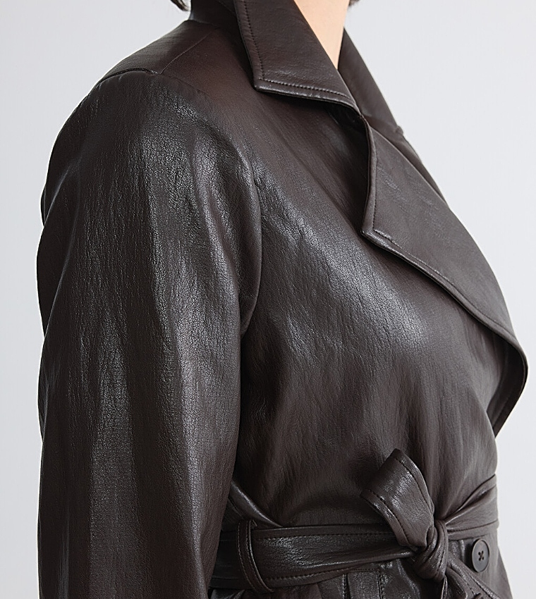 LC Waikiki  Casual Jackets - Dark Brown Casual Jackets