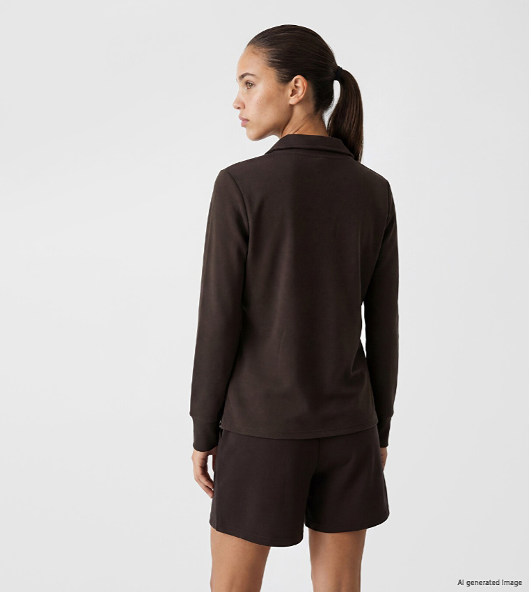 LC Waikiki  Sweatshirts - Brown Sweatshirts