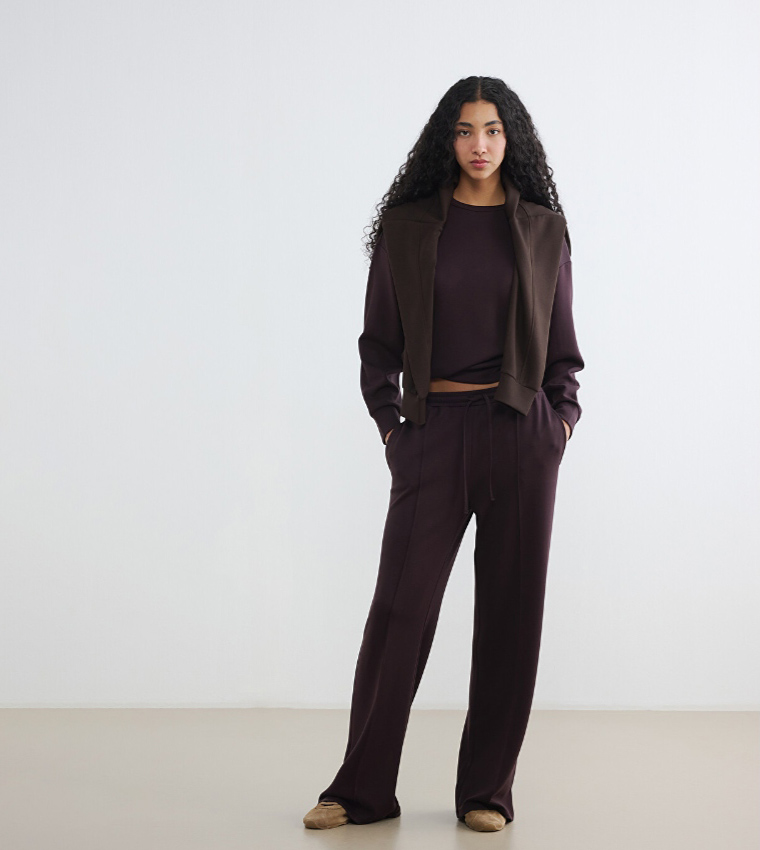 LC Waikiki  Sweatpants - Maroon Sweatpants