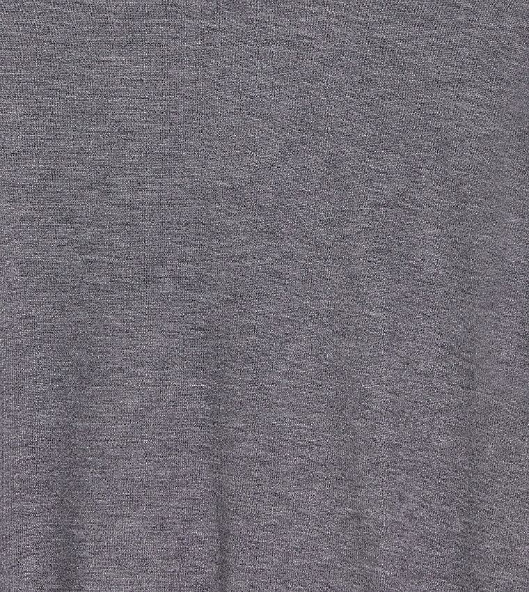 Solid Crew Neck Sweater