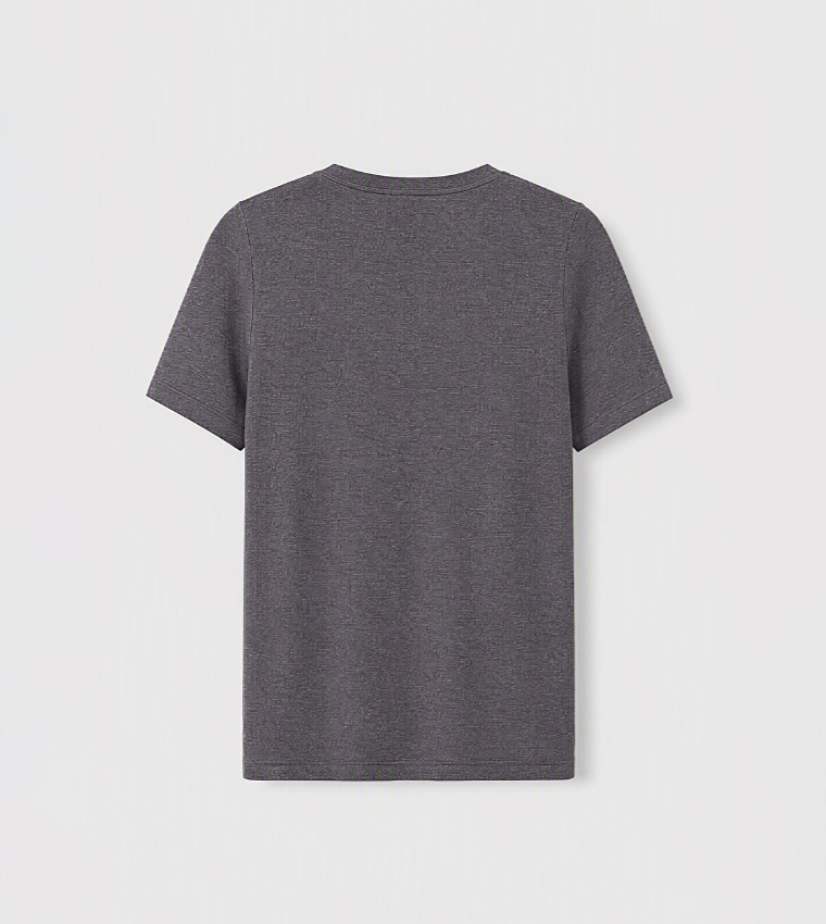 اٍل سي واي كيكي  تيشيرتات  كم قصير  - فحمي Short Sleeve T-Shirts