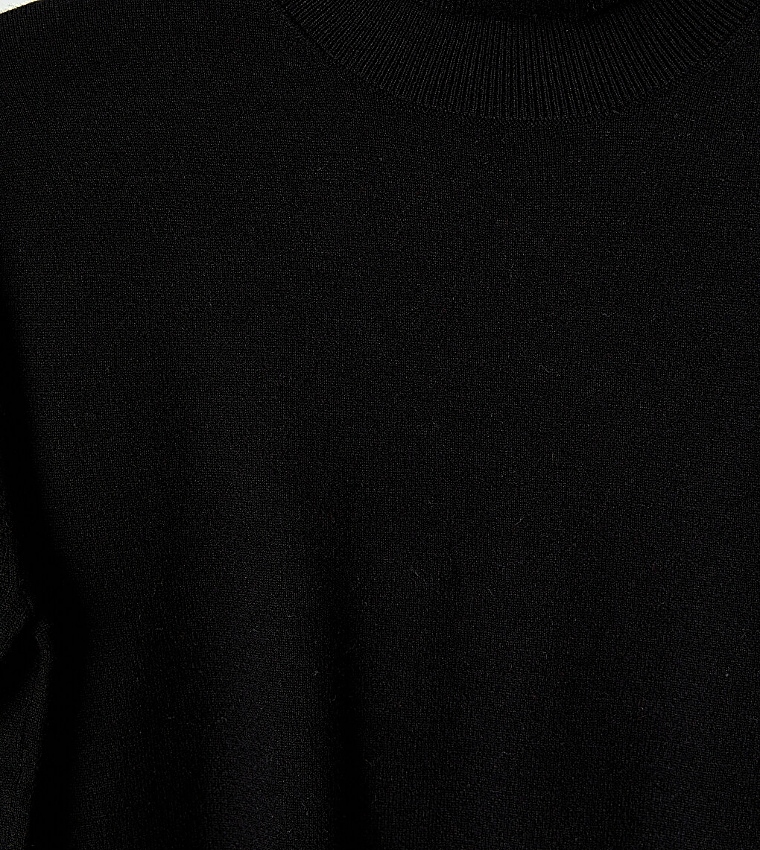 LC Waikiki  Turtleneck Sweaters - BLACK Turtle neck Sweaters