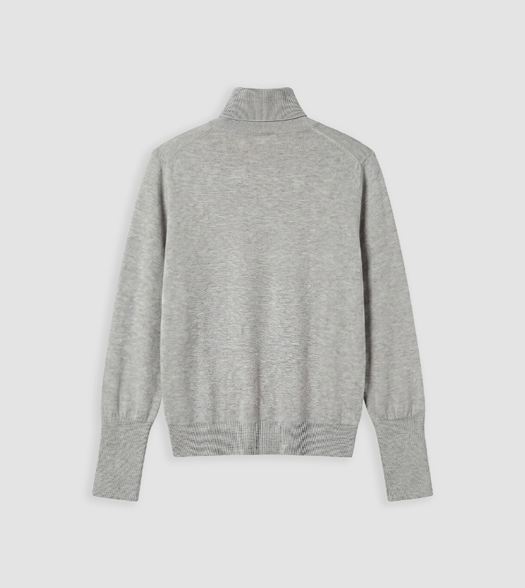 اٍل سي واي كيكي  سترات بياقة سلحفاة - رمادي Turtle neck Sweaters