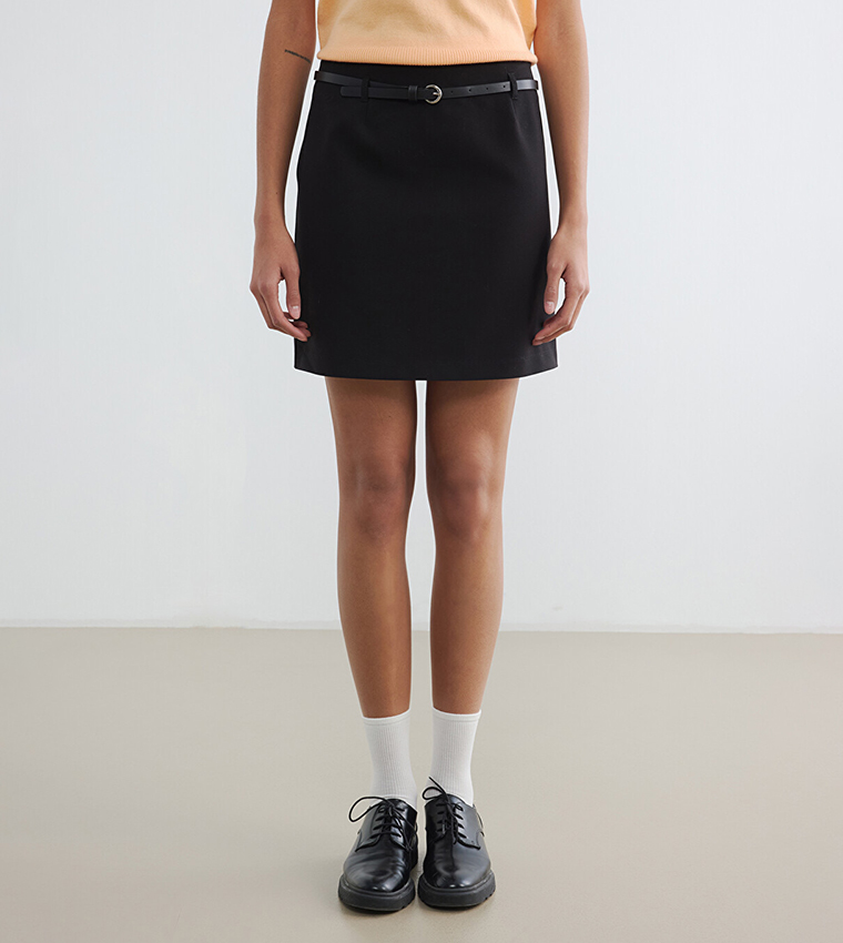 LC Waikiki  Mini Skirts - BLACK Mini Skirts