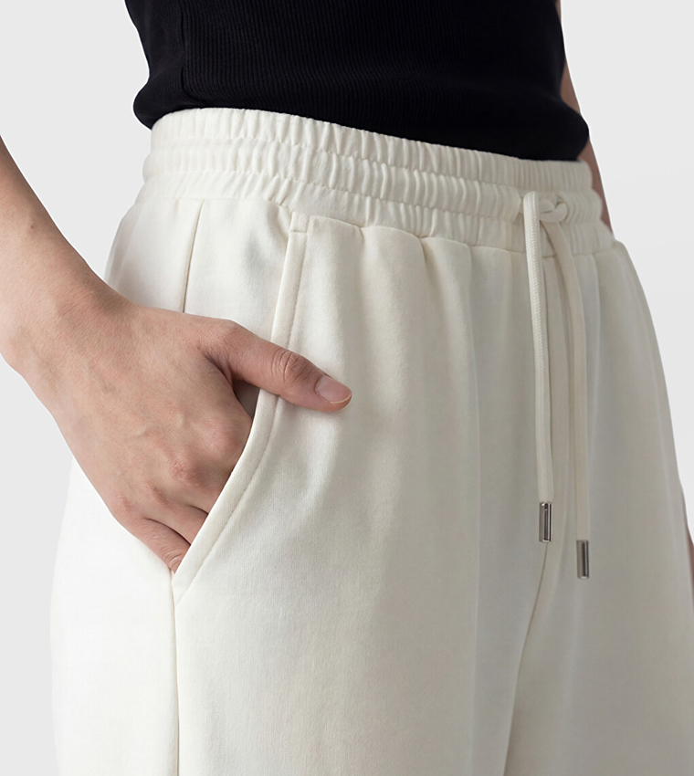 Solid Loose Fit Sweatpants