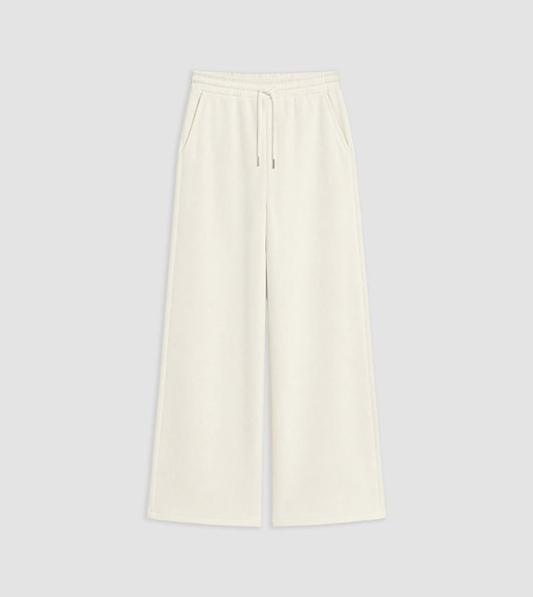 Solid Loose Fit Sweatpants