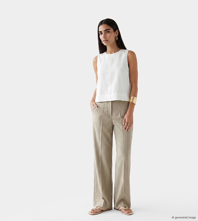 LC Waikiki  Casual Pants - Taupe Casual Pants