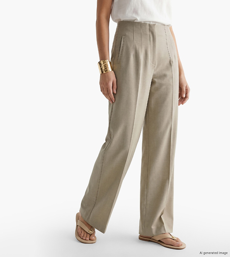 LC Waikiki  Casual Pants - Taupe Casual Pants