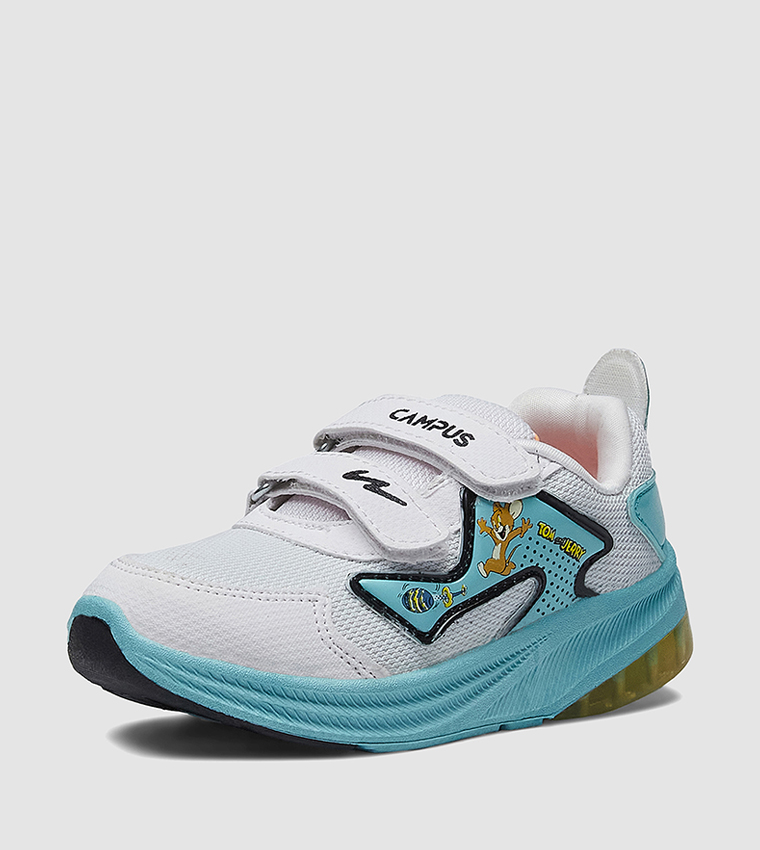 Velcro Detail Knitted Shoes