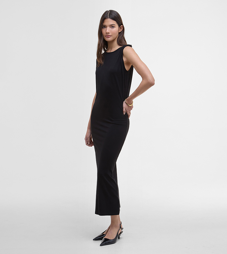 Barbour  Midi Dresses - Black Casual Dresses