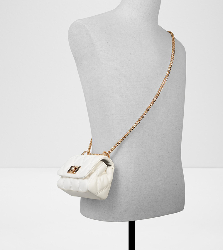 LEDIA Quilted Convertible Crossbody Bag