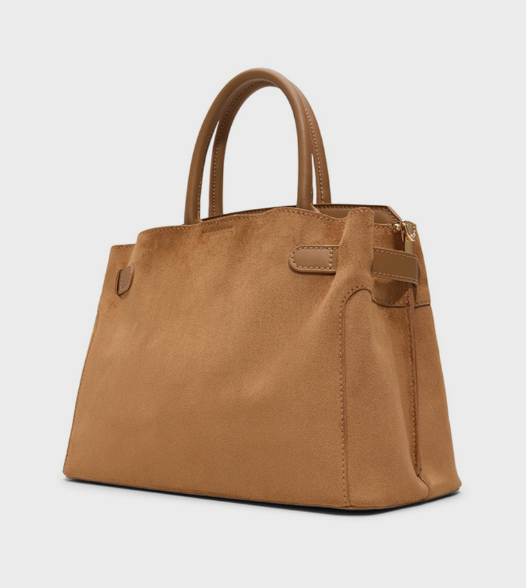 Call it Spring  Satchel Bags - Camel Satchel Bags