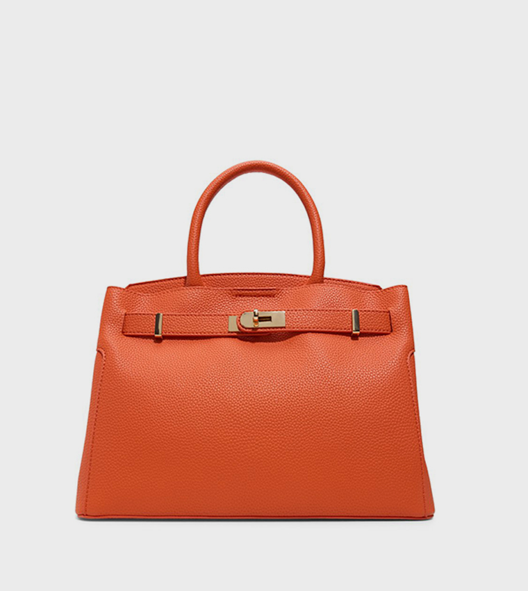 LEMERCIER Textured Satchel Bag