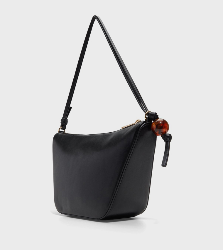 LEONAA Textured Shoulder Bag