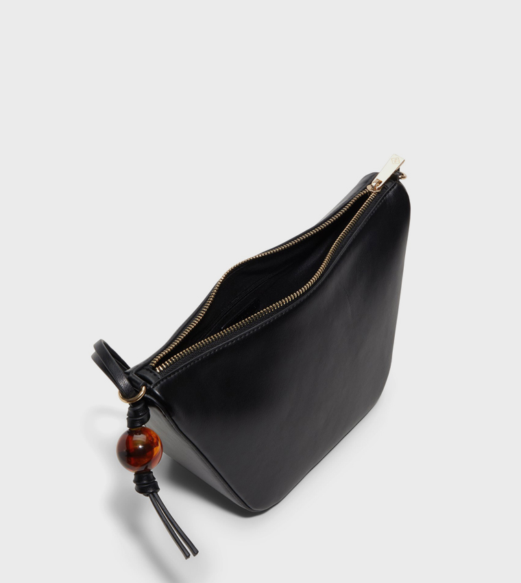 LEONAA Textured Shoulder Bag