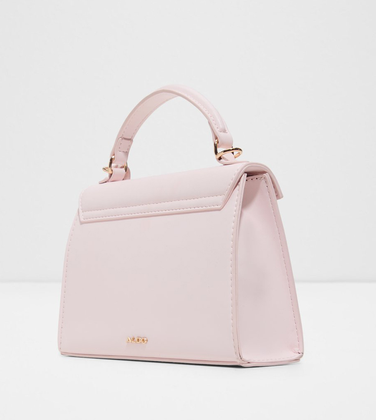 LEORA Floral Flap Top Handle Bag
