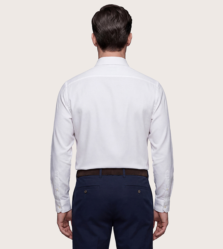 LIPSIA NON-I PERM Solid Long Sleeves Shirt