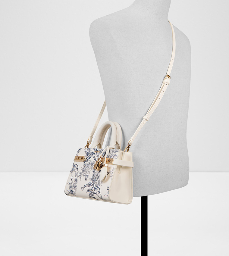 LISBON Printed Top Handle Bag