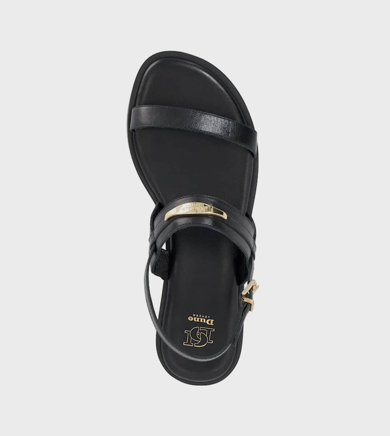 LITTON Metal Accent Flat Sandals