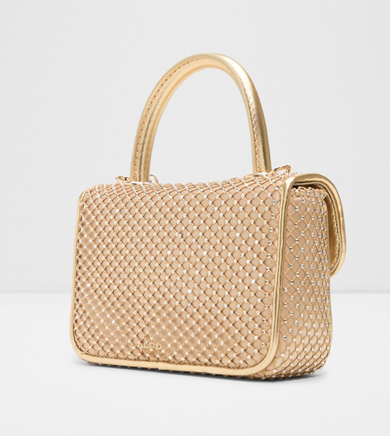 Aldo  Handheld Bags - Gold Handheld Bags
