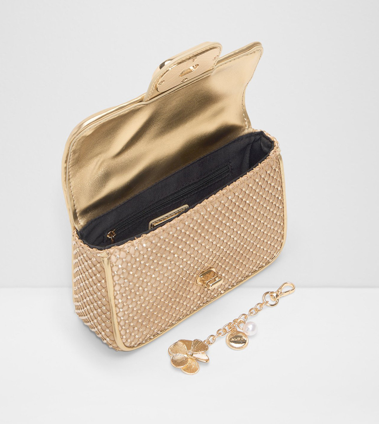 Aldo  Handheld Bags - Gold Handheld Bags