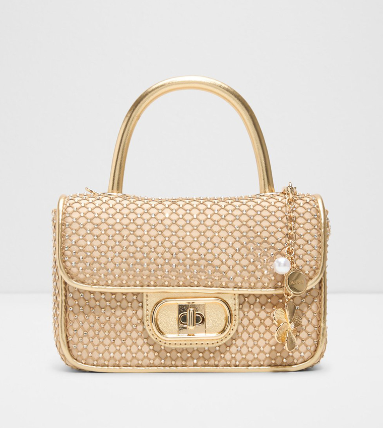 Aldo  Handheld Bags - Gold Handheld Bags