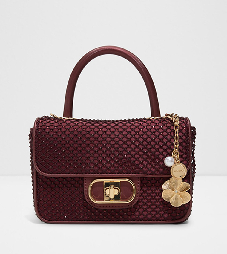 Aldo  Handheld Bags - Burgundy Handheld Bags