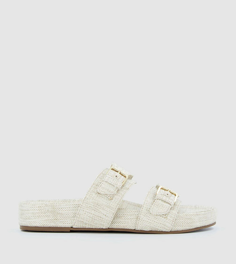 Loren-Two Part Buckle Sandals