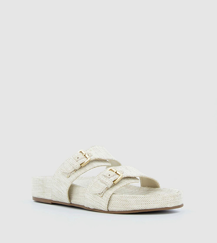 Loren-Two Part Buckle Sandals