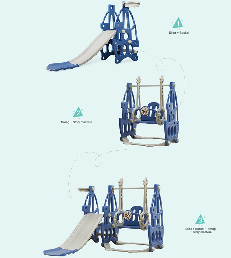 3 in 1 Swing with Slide