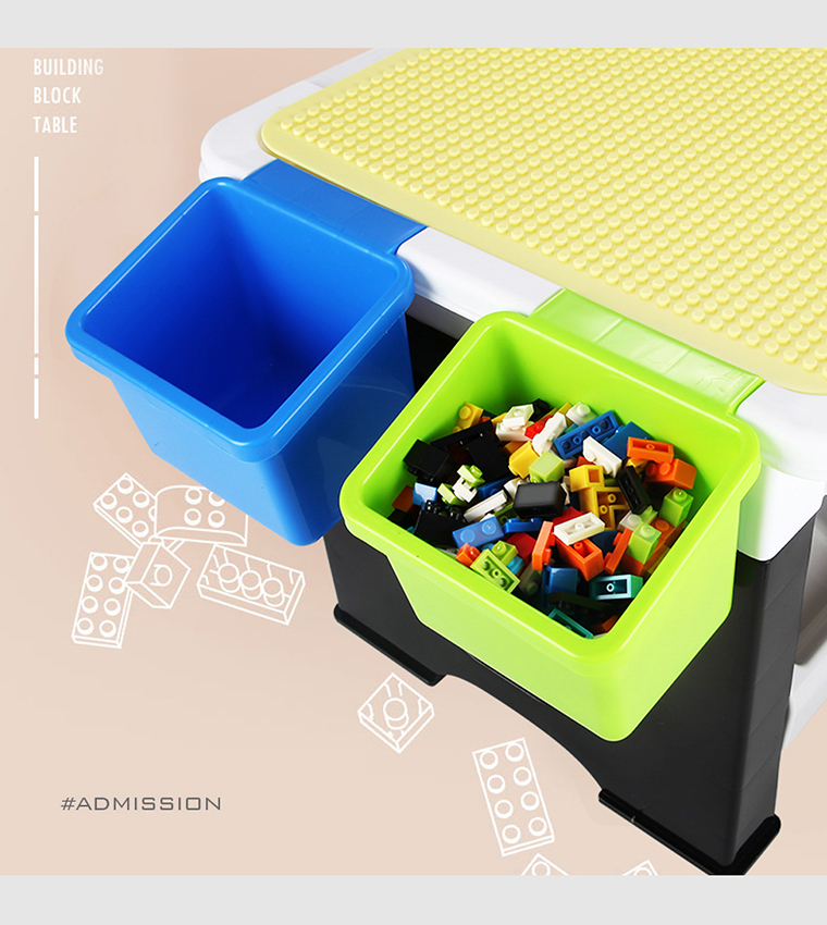  جدول نشاط المكعبات 3 في 1