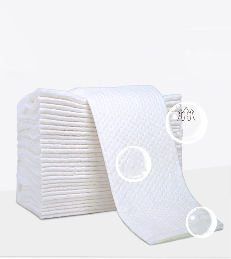 Pack of 100pcs Disposable Diaper Changing Mats